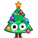 Эмодзи Christmas Tree Emoji 😡