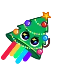 Эмодзи Christmas Tree Emoji 🚀
