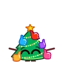 Эмодзи Christmas Tree Emoji 👍