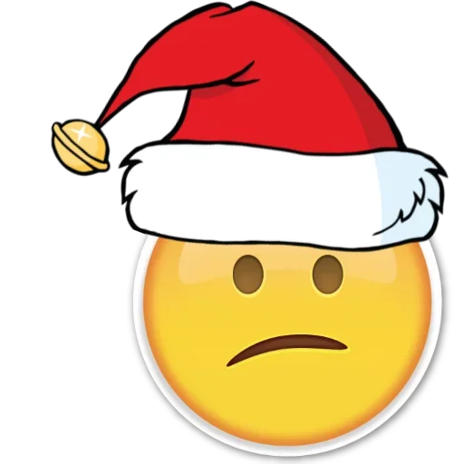 Telegram Sticker «Emoji Christmas» 😕