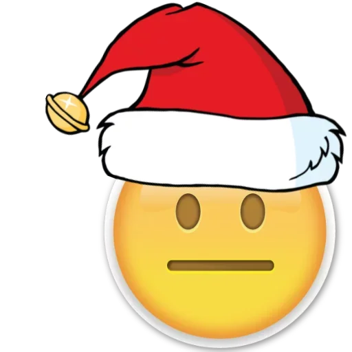 Емодзі Emoji Christmas 😐