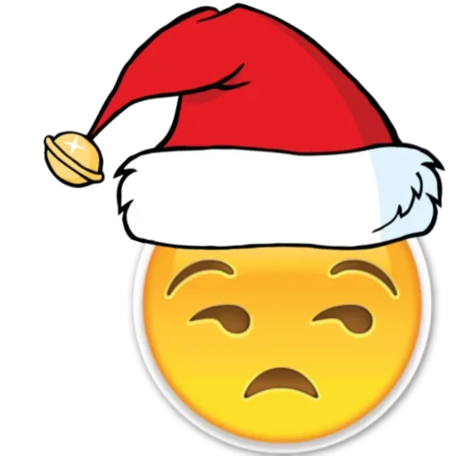 Стікер Emoji Christmas 😒