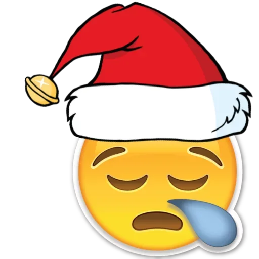 Telegram Sticker «Emoji Christmas» 😪