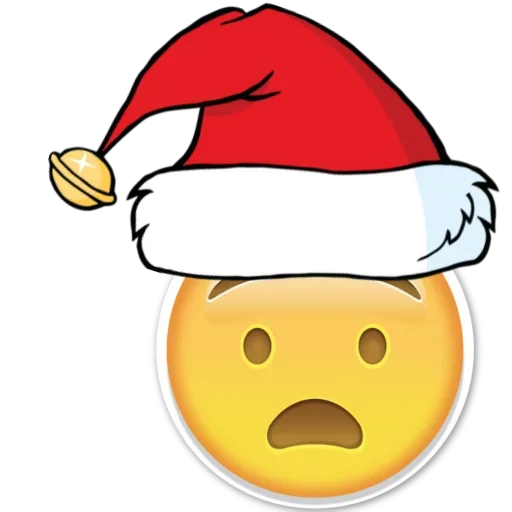 Стікер Emoji Christmas 😧