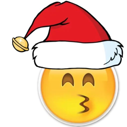 Стікер Emoji Christmas 😙