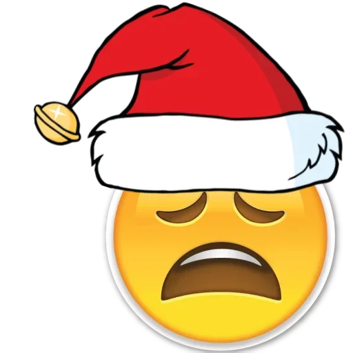 Стікер Emoji Christmas 😫