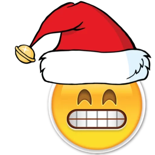 Telegram Sticker «Emoji Christmas» 😁