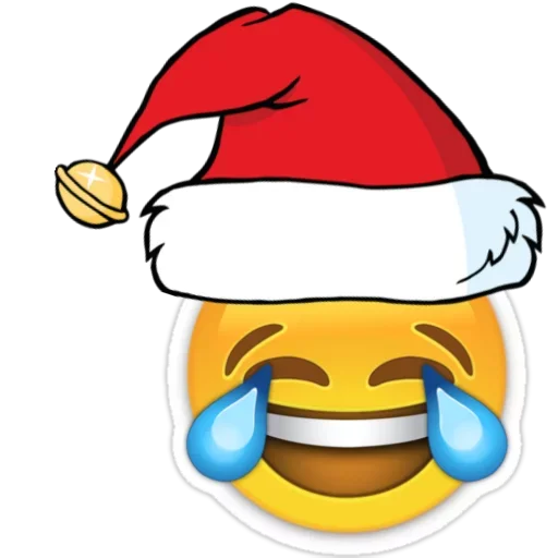 Стікер Emoji Christmas 😂