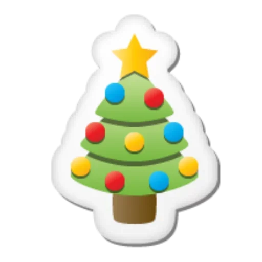 Емодзі Emoji Christmas 🎄