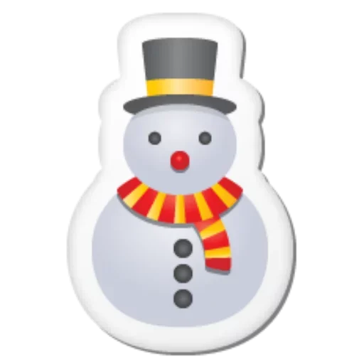 Emoji Christmas emoji ☃