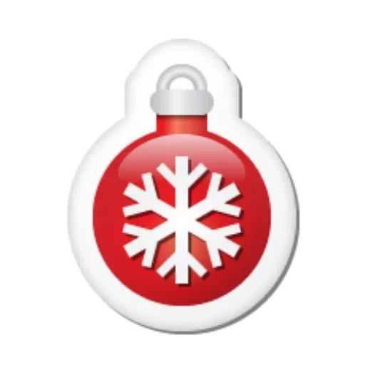 Стікер Emoji Christmas ❄
