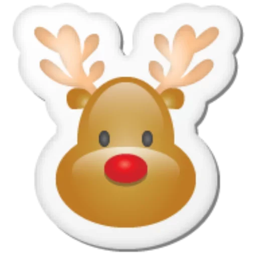 Стікер Emoji Christmas 🦌