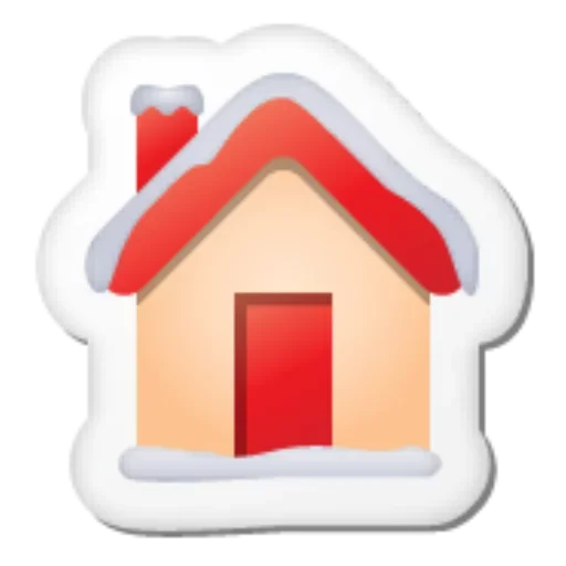 Стікер Emoji Christmas 🏠