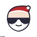 Christmas emoji 😎