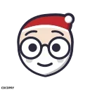Christmas emoji 🤓