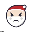 Christmas emoji 😡