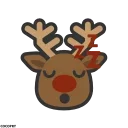 Christmas sticker 😴