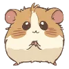 Емодзі Telegram «Hamsters» 🐹