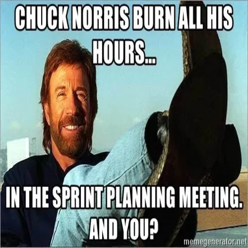 Chuck Norris sticker ☺️