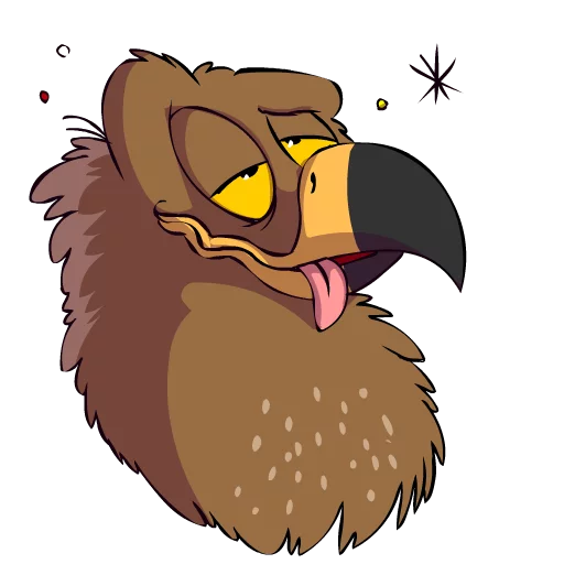 Telegram Sticker «Clanga (Spotted Eagle) by Flacko» ?