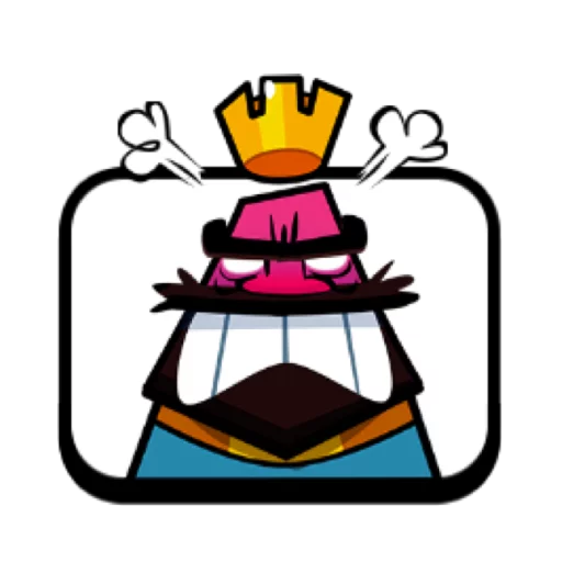 Clash Royale Emotes by RafQ emoji 😡