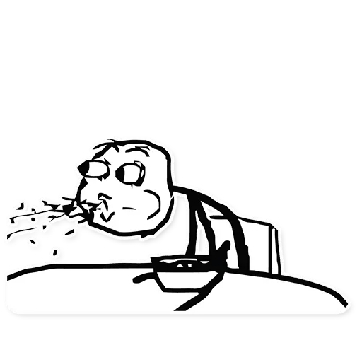 10 Telegram Sticker 😱 from «Classic Memes» pack