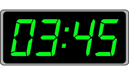 Clock Time sticker 📟