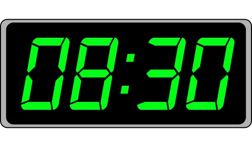 Стікер Clock Time 📟