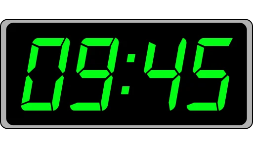 Стикер Clock Time 📟