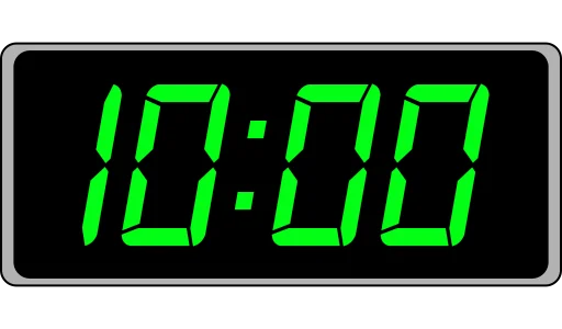 Clock Time emoji 📟