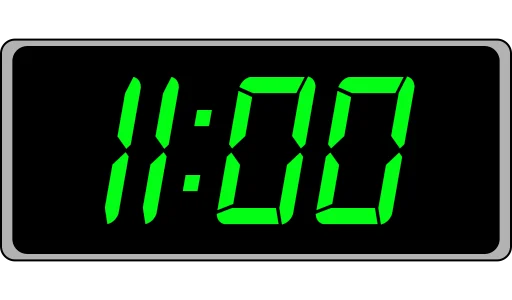 Clock Time  sticker 📟