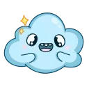 Cloudy  emoji 🤩