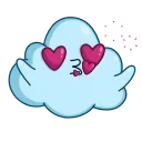 Cloudy  emoji 😘