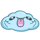 Cloudy  emoji 😛