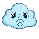 Cloudy  emoji 😟