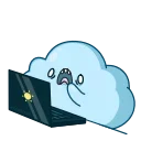 Cloudy  emoji 💻