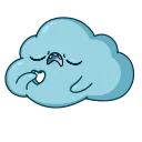 Cloudy  emoji 💔