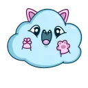Cloudy  emoji 🐾