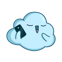 Cloudy  emoji 📞