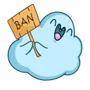 Cloudy  emoji ❌
