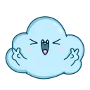 Емодзі Cloudy ✌️