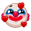 Эмодзи Clown Emoji 🥰