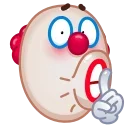 Емодзі Clown Emoji 😵‍💫