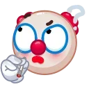 Емодзі Clown Emoji 🤔