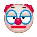 Clown Emoji emoji 😐