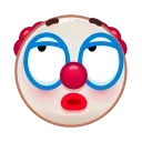Емодзі Clown Emoji 🙄