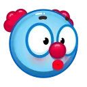 Clown Emoji emoji 🪩