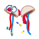 Емодзі Clown Emoji 🙈
