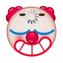Clown emoji emoji 🫥