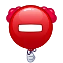 Эмодзи Clown emoji ⛔️